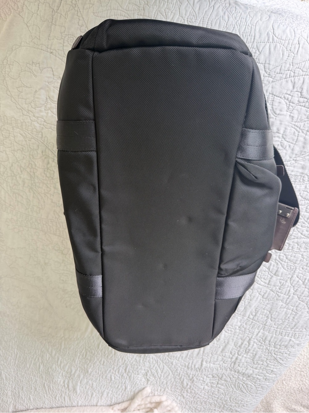 Tumi Black and Brown Men's Convertible Duffel - Picture 4 of 5